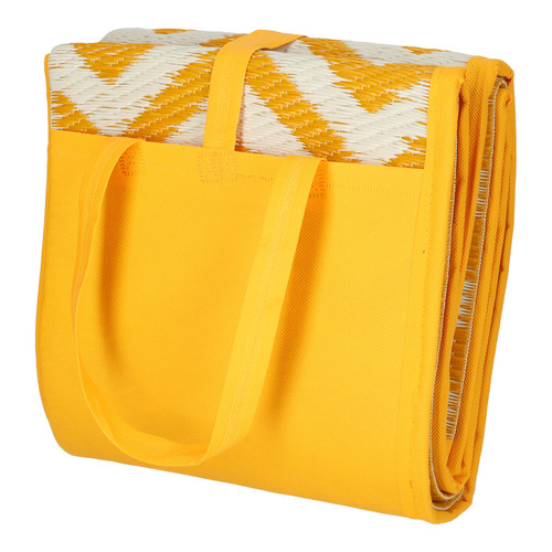Picnic Mat 90x180cm, yellow