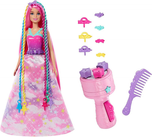 Barbie Dreamtopia Twist ‘n Style Doll and Accessories HNJ06 3+