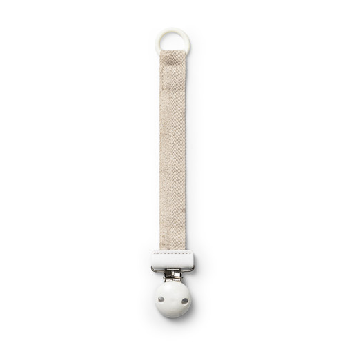 Elodie Details Pacifier Clip - Silver Sheen