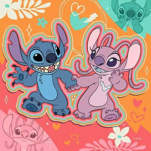 Ravensburger Children's Puzzle 3x49 pieces Stitch 5+