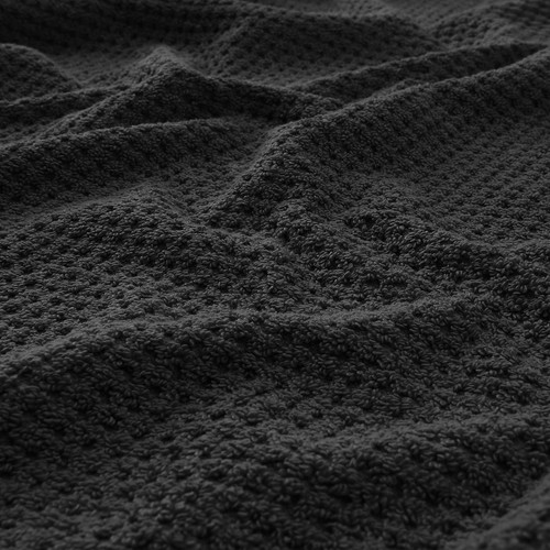 GULVIAL Bath towel, black, 70x140 cm