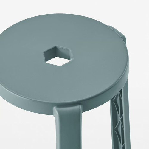 IBBARBO Stool, turquoise