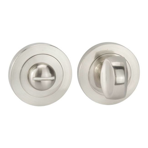 Schaffner Door Escutcheon Mila, satin nickel