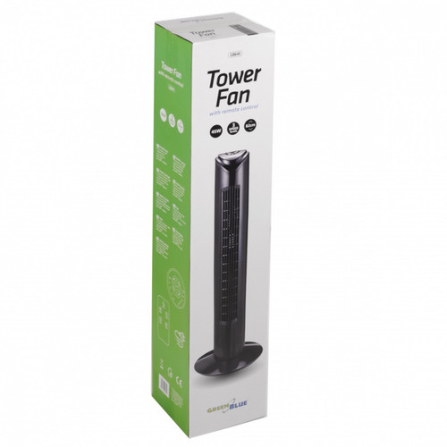 GreenBlue Tower Fan with Remote Control 45W GB645