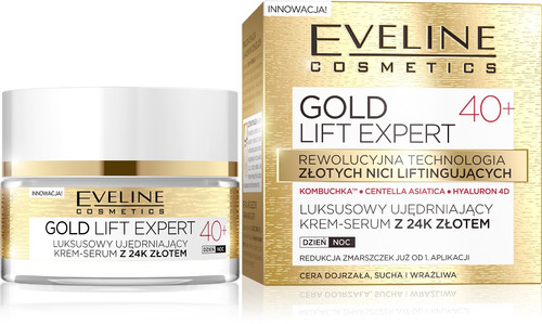Eveline Gold Lift Expert 40+ Day & Night Firming Serum Cream 50ml