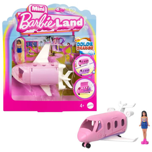 Barbie Mini Barbieland Doll & Vehicle Set HYF40 4+