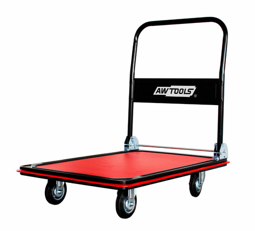 AW 4-Wheel Foldable Platform Trolley 300kg 60x90cm