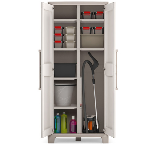 Outdoor/Workshop High Cabinet Multispace, beige