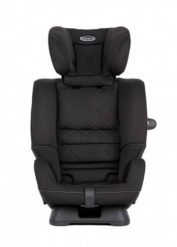 Graco 2in1 Convertible Car Seat SlimFit R129 Midnight 40-145cm / 0-12y