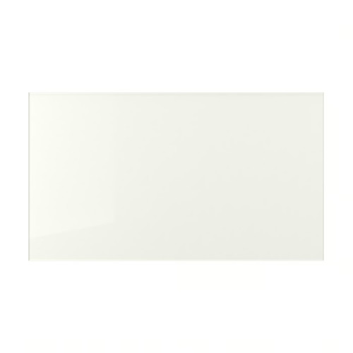 FÄRVIK 4 panels for sliding door frame, white glass, 100x236 cm