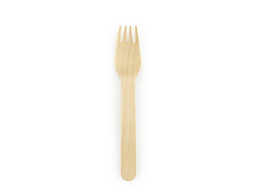 Wooden Forks Set Eco 100pcs