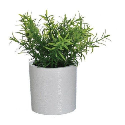 Artificial Plant with Plant Pot 18cm, green