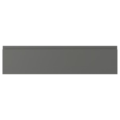VOXTORP Drawer front, dark grey, 80x20 cm