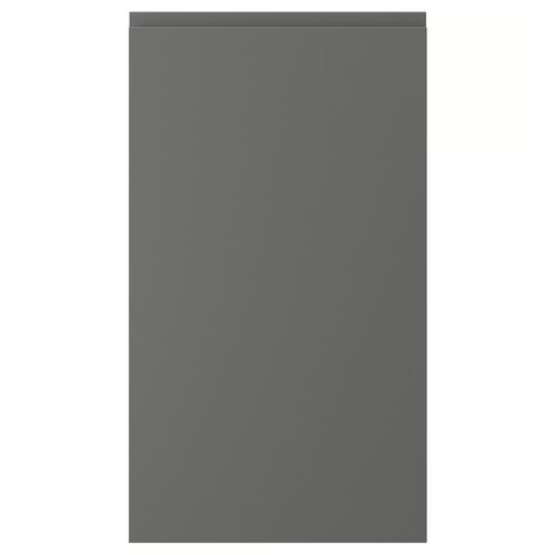 VOXTORP Front for dishwasher, dark grey, 45x80 cm