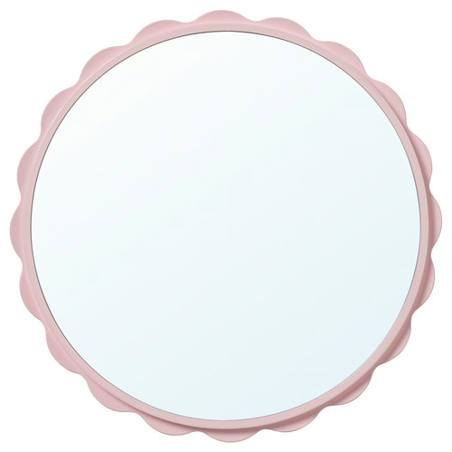 DAGGKAPRIFOL Mirror, light pink, 40 cm