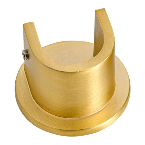 Side Curtain Pole Bracket 19 mm, brass