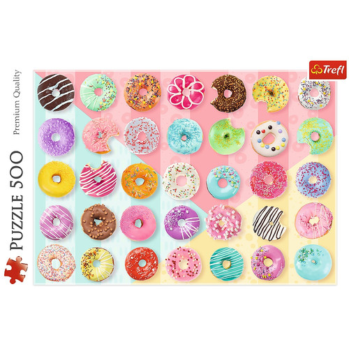 Trefl Jigsaw Puzzle Donuts 500pcs 10+