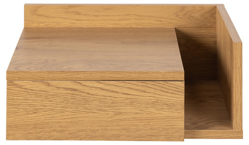 Wall-mounted Bedside Table Ashlan II, oak