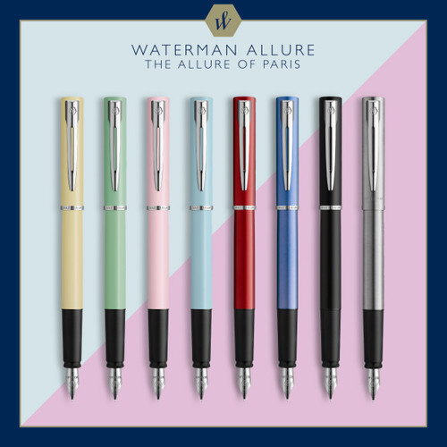 Waterman Fountain Pen Chrome