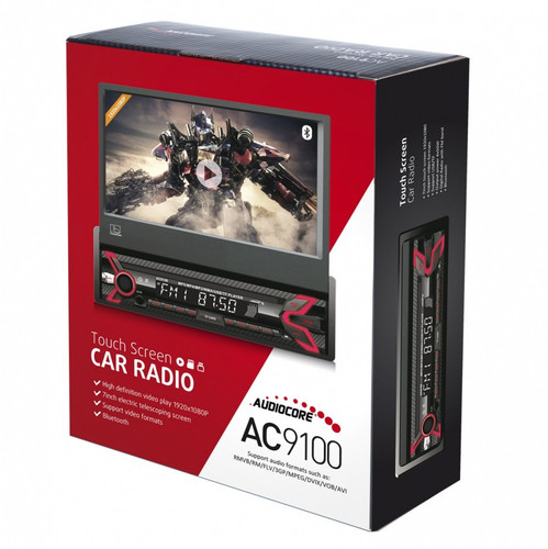 Audiocore Multimedia Car Radio LCD AC9100