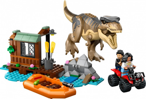 LEGO Jurassic World T. rex River Escape 5+