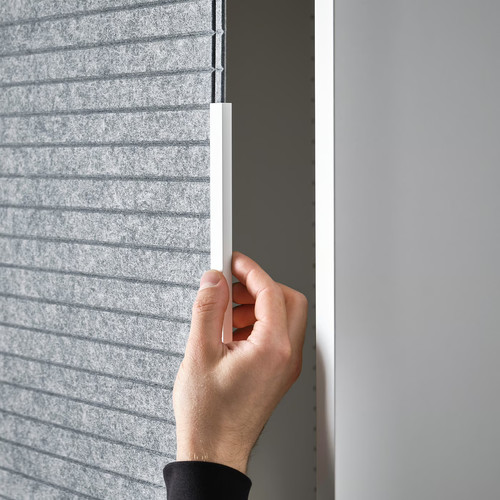 LARKOLLEN Handle, white, 180 cm