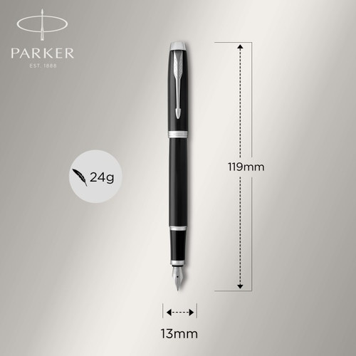 Parker Gift Set IM Black CT - Fountain Pen & Ballpoint Pen