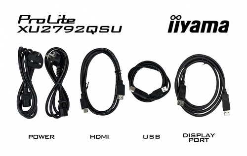 IIYAMA 27" Monitor ProLite XU2792QSU-B6 IPS QHD 100Hz HDMI DP 4xUSB3.2