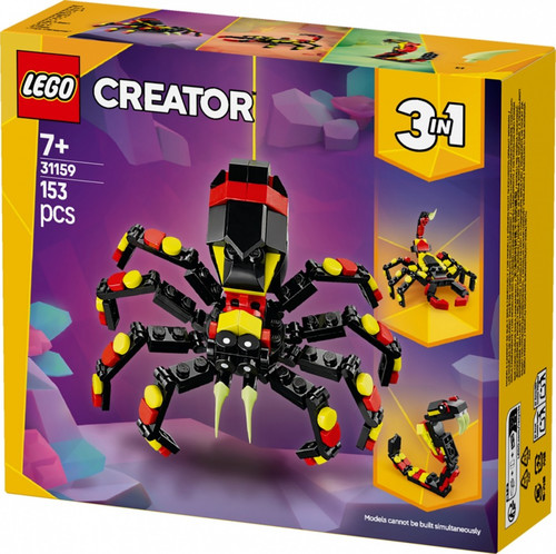LEGO Creator Wild Animals: Surprising Spider 7+