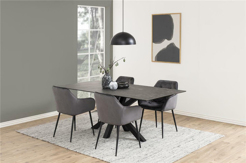 Dining Table Heaven 160x90, black