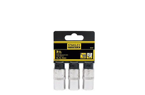 Stanley FATMAX Socket Set 1/2" 3pcs, 21, 22, 24mm