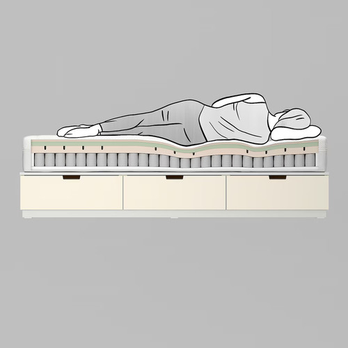 ÅNNELAND Foam mattress, firm/white, 160x200 cm