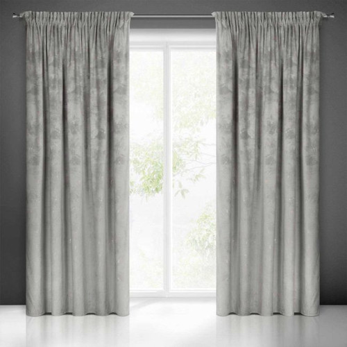 Curtain Nadia 140 x 300 cm, silver/gold