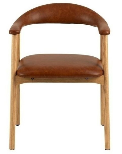 Dining Chair Addi, brandy PU