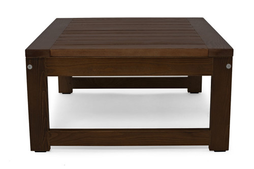 Outdoor Furniture Set Malta for 4 persons, dark brown/grey