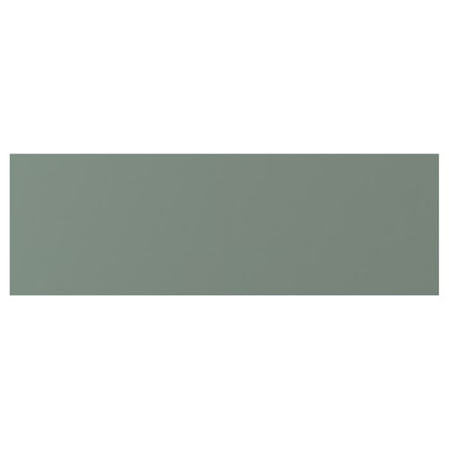 NICKEBO Drawer front, matt grey-green, 60x20 cm