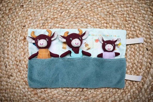 LILLIPUTIENS - Mini - cuddly family of fudges with a fold-out mat Rosalie Fudge 2+