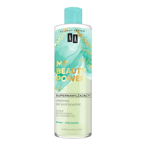 AA My Beauty Power Super Moisturizing Oil Shower Gel Aloe 400ml