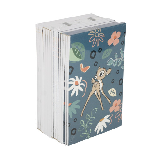 Notepad A7 30 Pages Bambi 16pcs, assorted