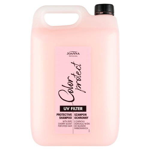 JOANNA Professional UV Filter Protective Shampoo with Ripe Cherry Scent for Dyed Hair 5l
