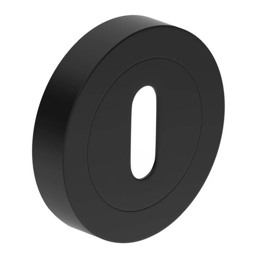 Verso Door Escutcheon, black