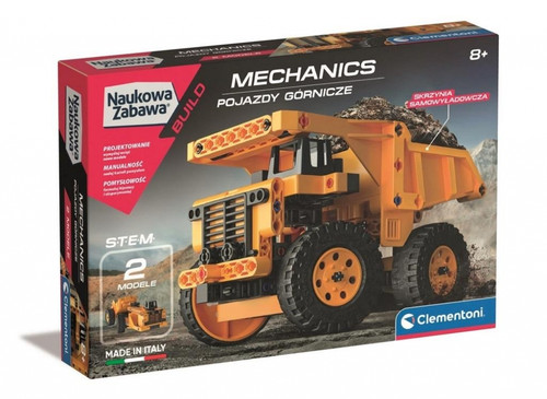 Clementoni Scientific Fun Mechanics Laboratory: Mining Vehicles 8+