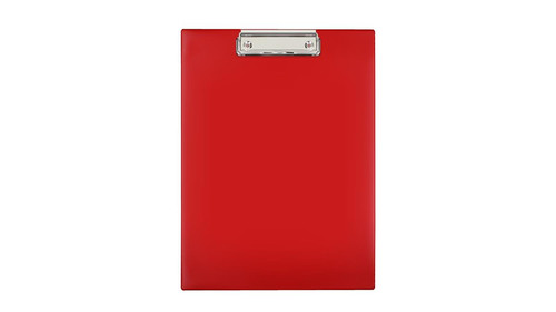 Clipboard A4, red