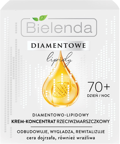 Bielenda Diamond Lipids 70+ Diamond-Lipid Anti-Wrinkle Concentrate Day/Night Cream 50ml