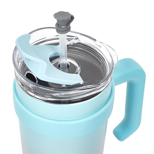 Thermal Mug Miami Tie-Dye, blue-pink