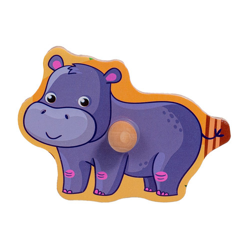 Smily Play Wooden Puzzle Zoo18m+