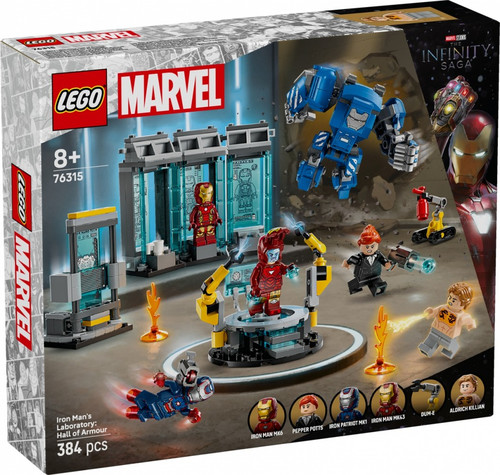 LEGO Super Heroes Iron Mans Laboratory: Hall of Armor 8+