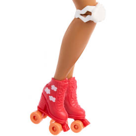 Dream Besties Barbie Teresa Roller Skating Fashion Doll JFX98 4+