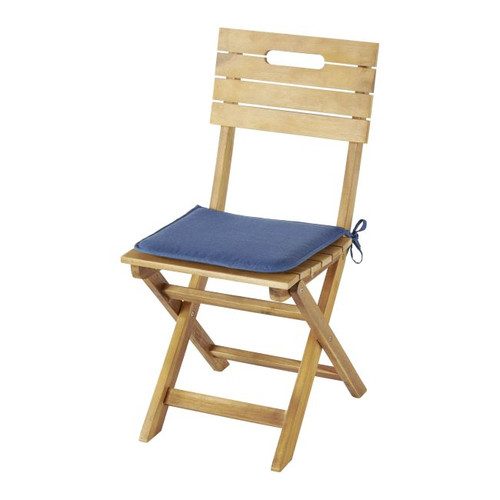 Seat Cushion Chair Pad Cocos, in-/outdoor, blue