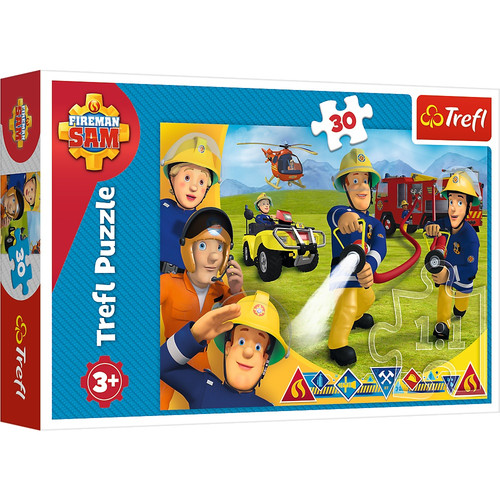 Trefl Children's Puzzle Fireman Sam 30pcs 3+